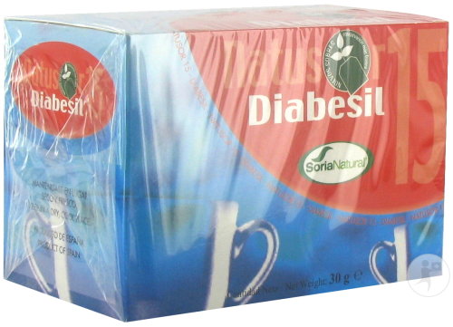 Soria Natural Natusor 15 Diabesil Infusion D'Herbes 20 Sachets