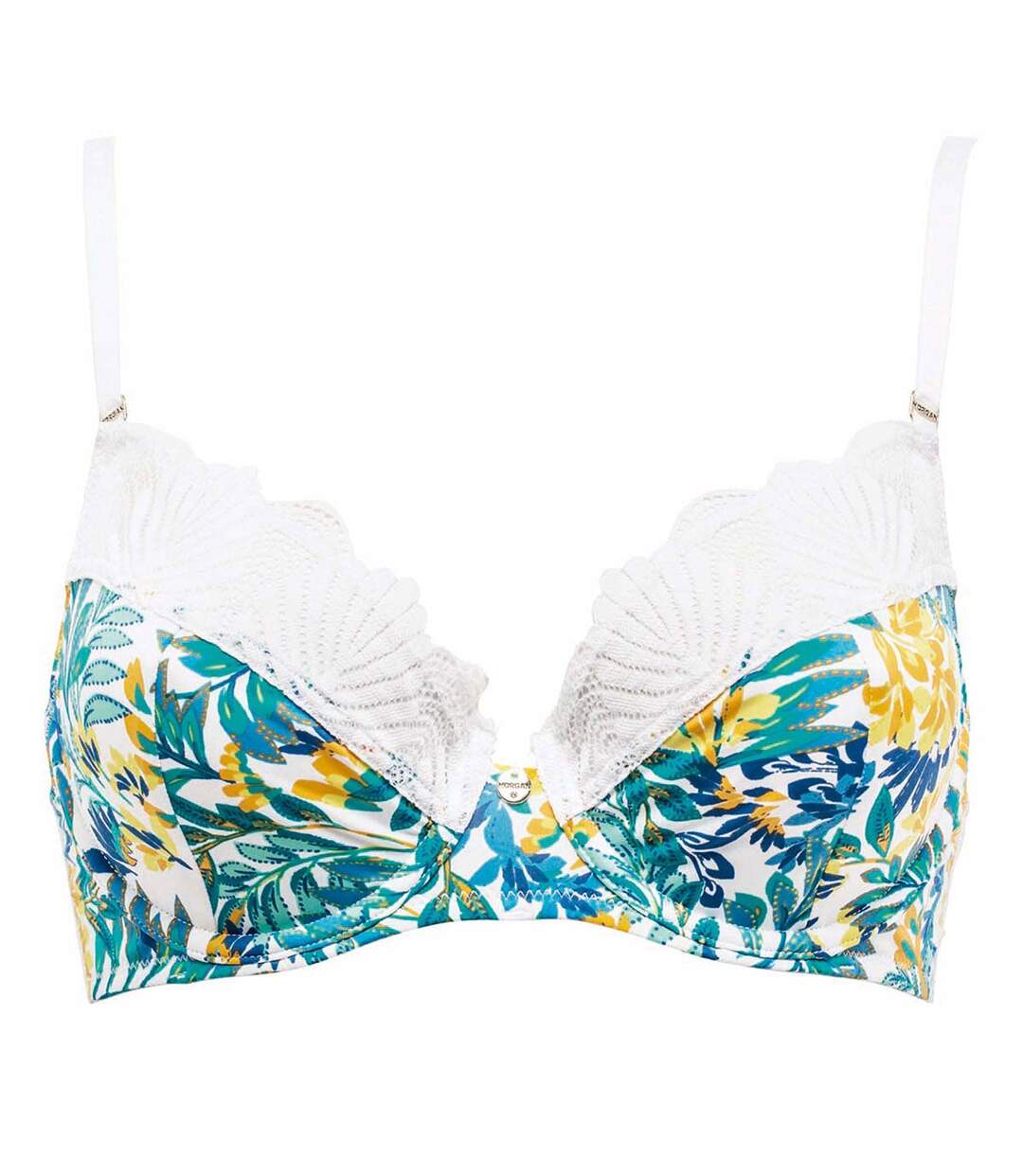 Soutien-gorge corbeille blanc Zoe