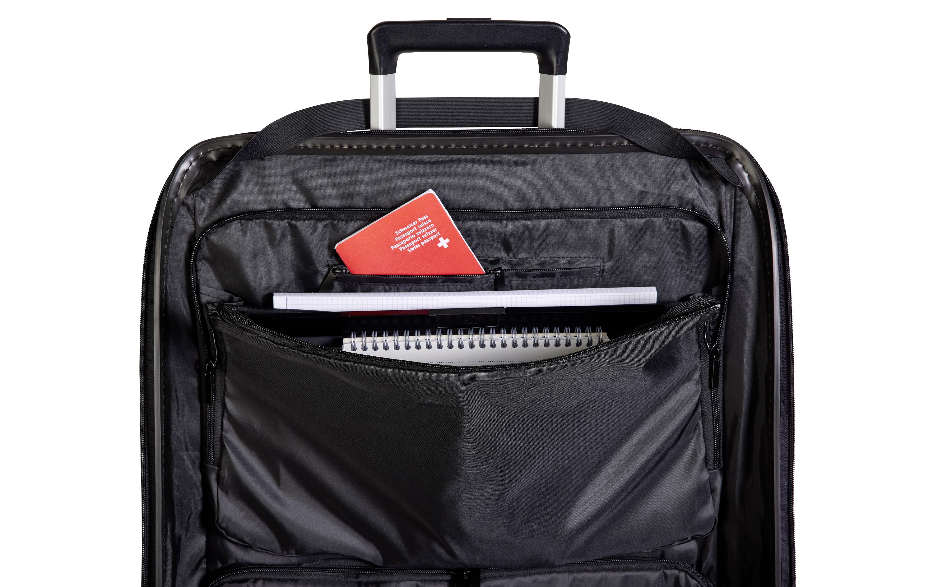 Stand-Up Koffer Medium, 80L, Anthrazit<br>Simplify your travel