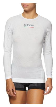 Sous-Maillot Manches Longues Sixs TS2 Blanc Unisexe