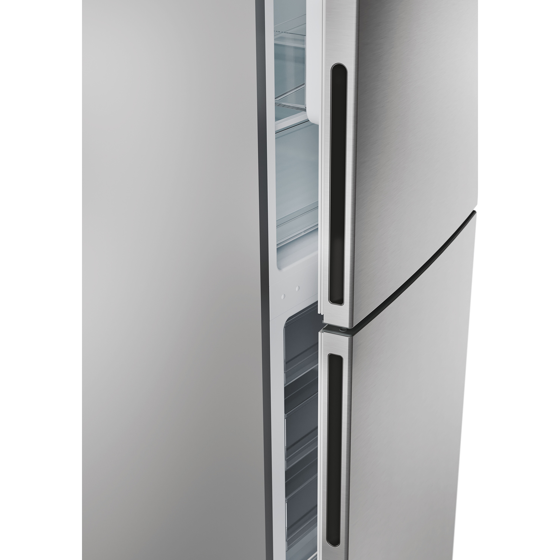 HOOVER Kühl- & Gefrierkombination HOCT3L517ES2 - silber - E