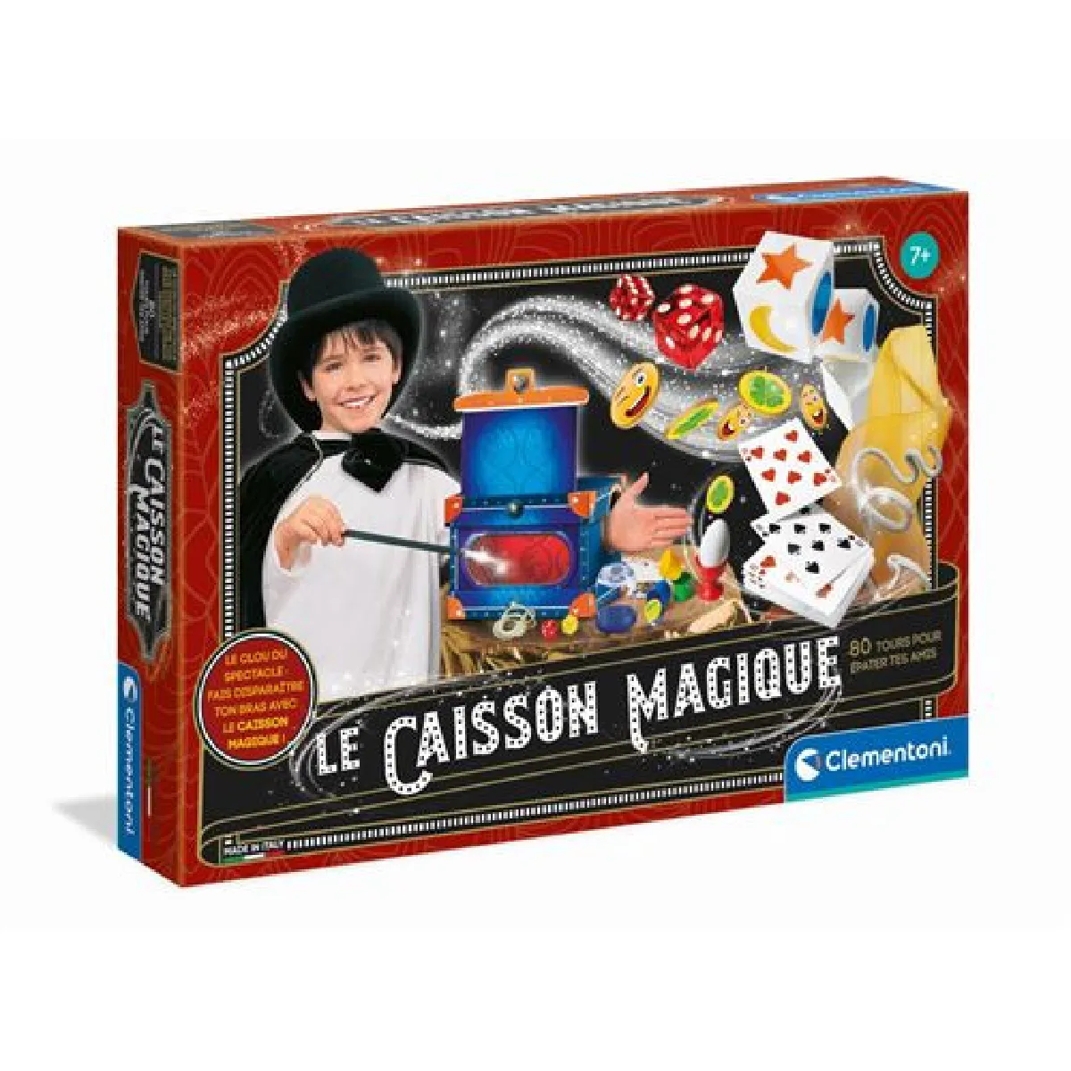 CLEMENTONI Coffret de magie Le caisson magique
