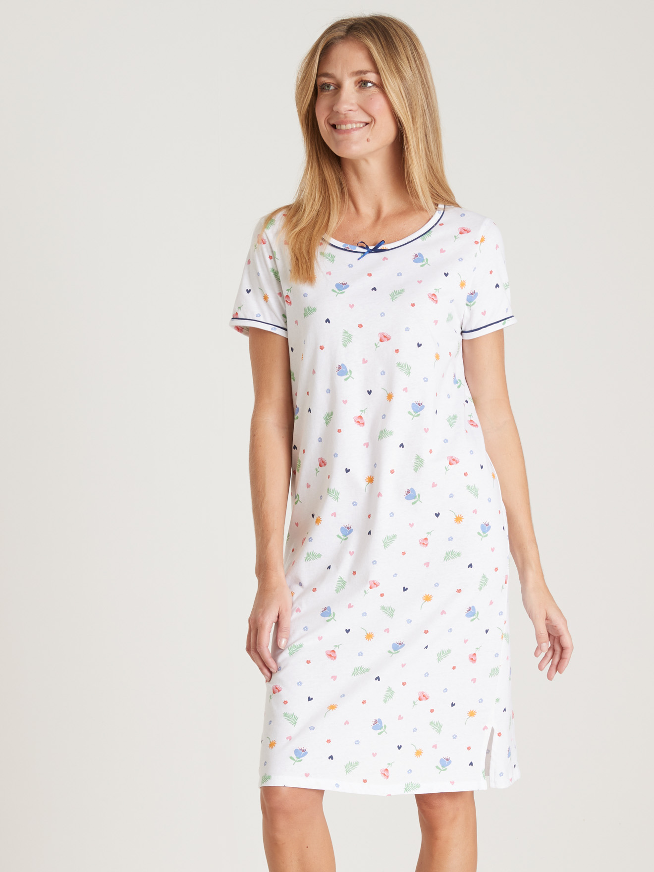 Lot de 2 chemises de nuit courtes