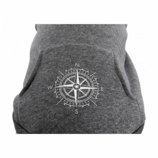 Manteau Flensburg sweat à capuche Gris pour chien