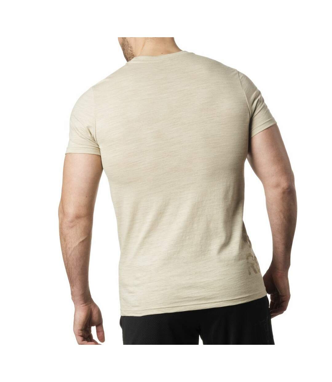 T-shirt Beige Homme Reebok Marble Group