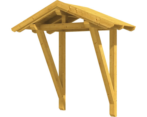 SKAN HOLZ luifel Siegen 2 licht eiken 247x116 cm