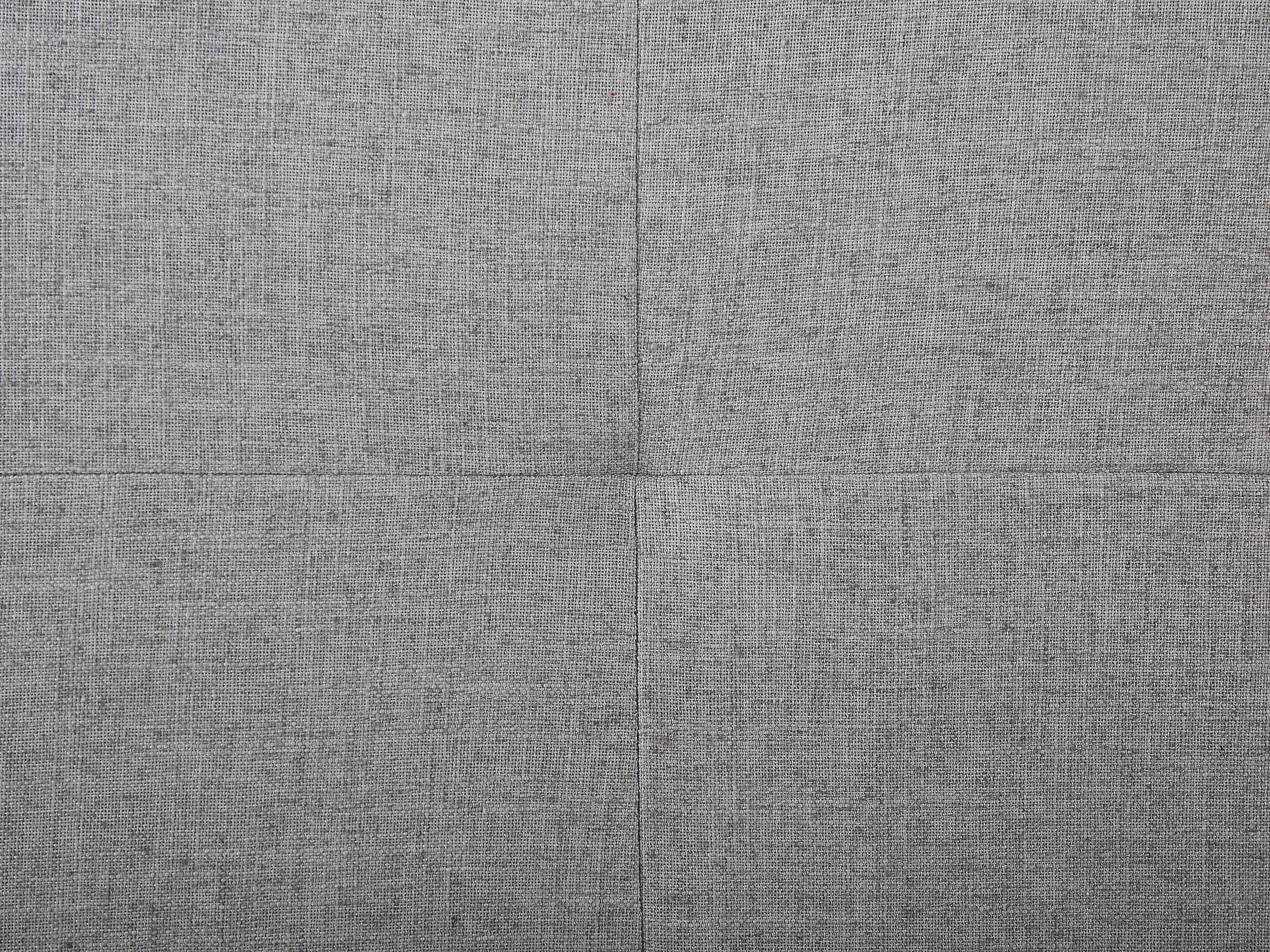 Bed met opbergruimte Stof LORIENT 160 x 200 cm Grijs