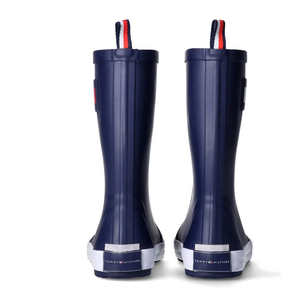 Tommy Hilfiger regenlaarzen donkerblauw