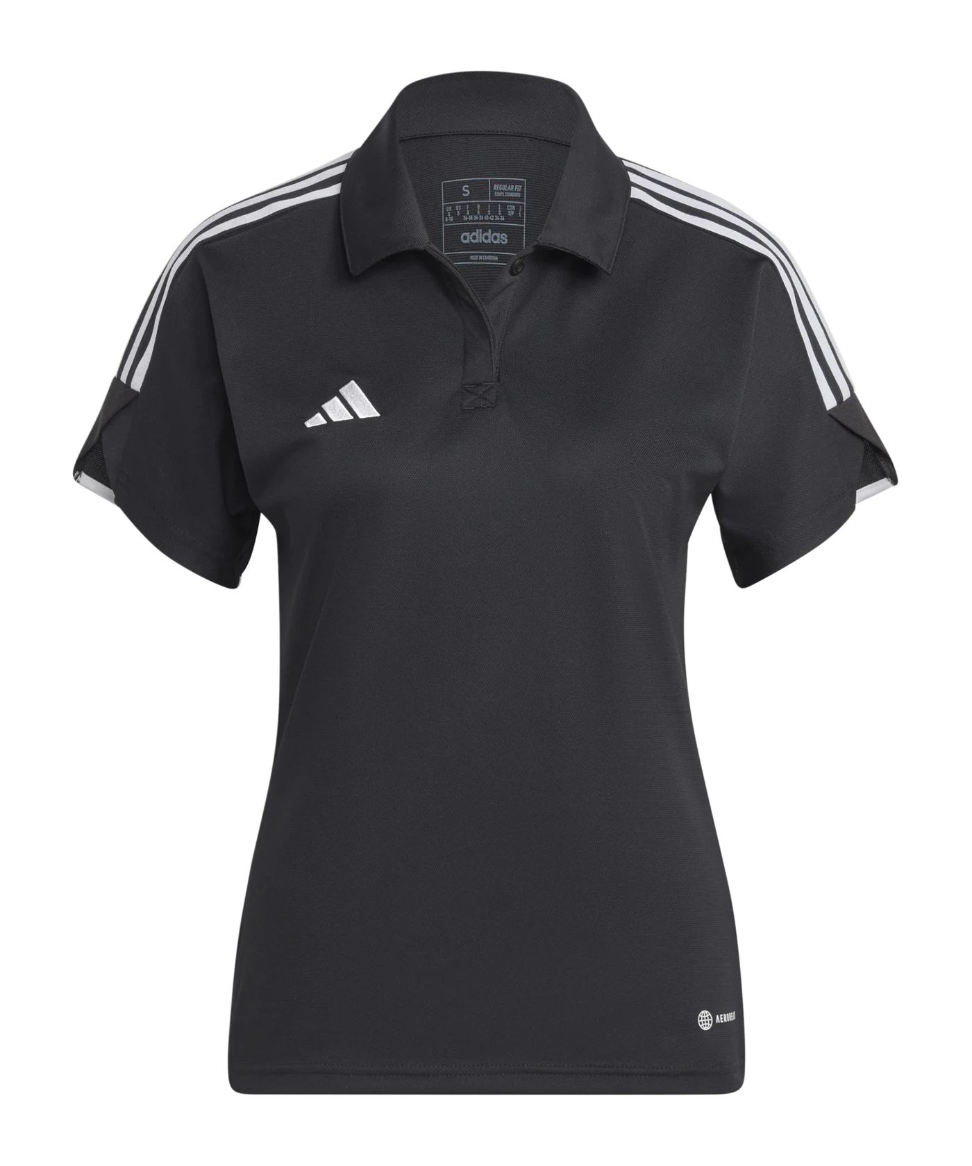 adidas Tiro 23 League Poloshirt Damen Schwarz