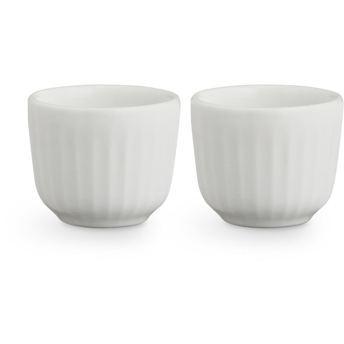 Hammershøi Eggeglass Hvit 2-pk
