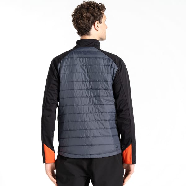 Doudoune randonnée DARE 2B MOUNTAINEER HYBRID BLACK/EBONY