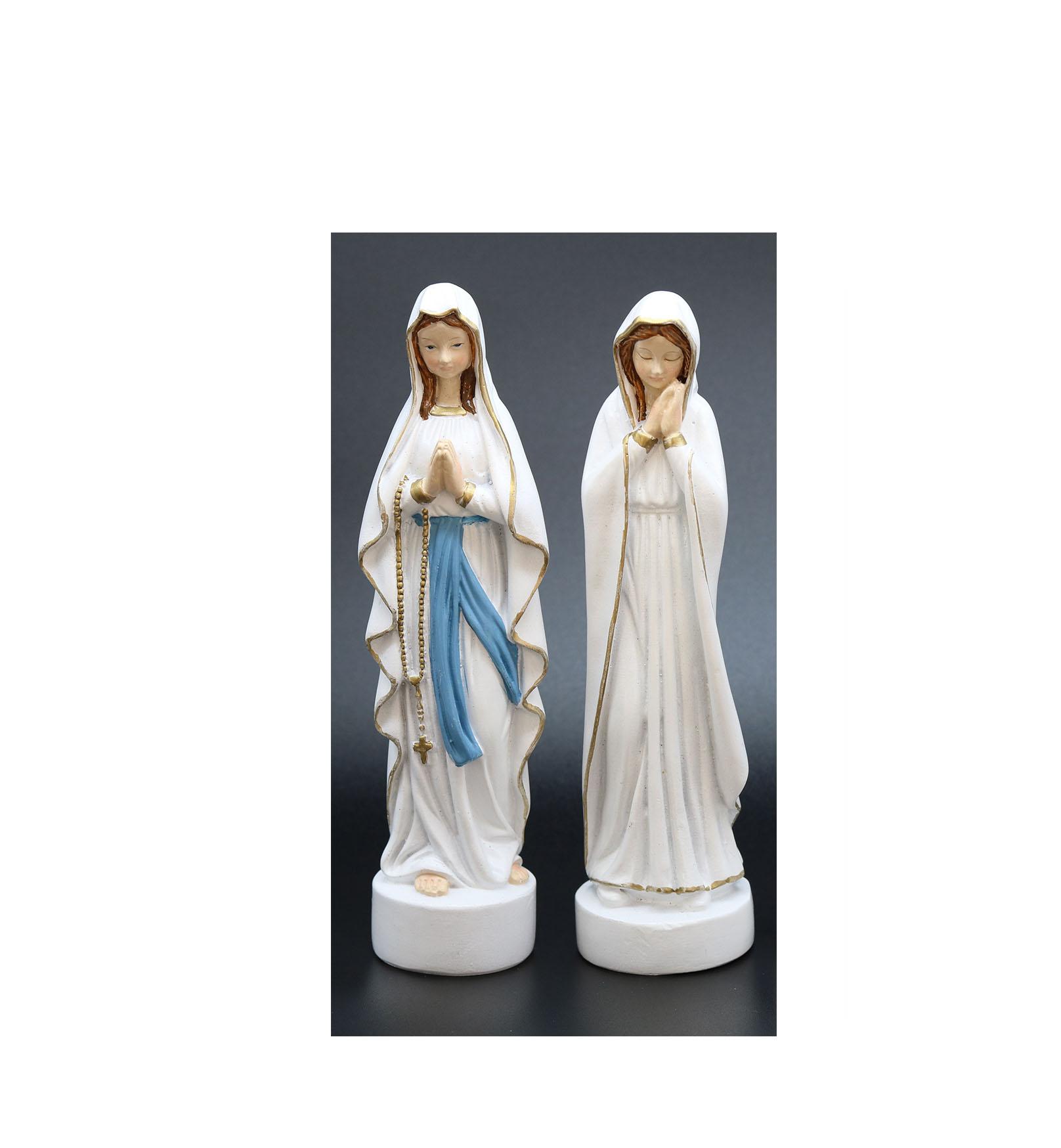 VIERGE EN POLYRESINE H.20CM