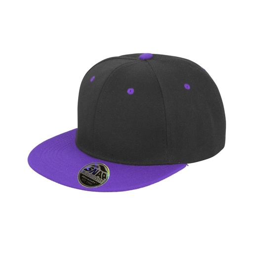 Boné Original de Aba Reta com Fecho Snapback Result Bronx Core (Pacote com 2)