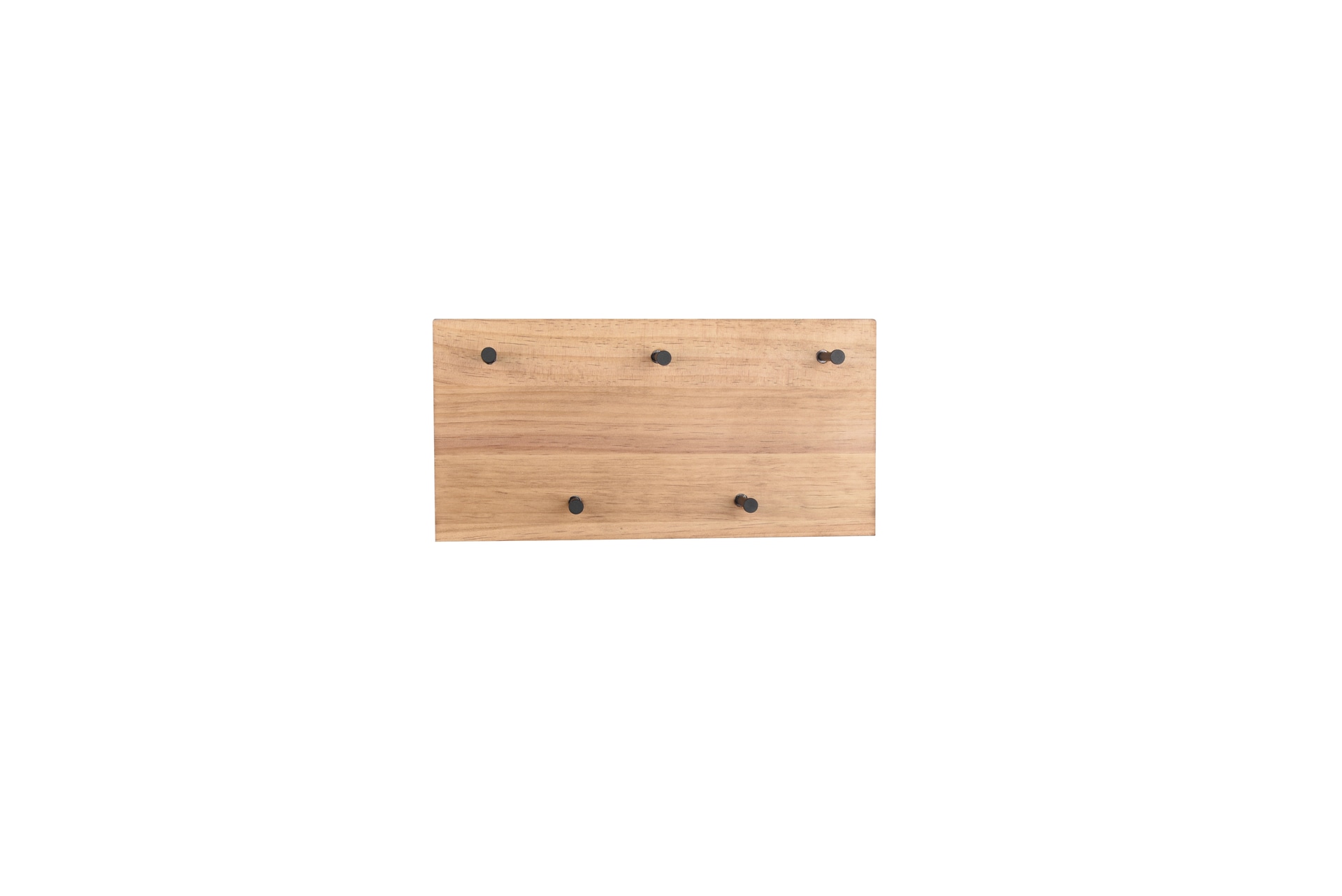 Wandgarderobe Samantha 40 x 20 cm braun/schwarz