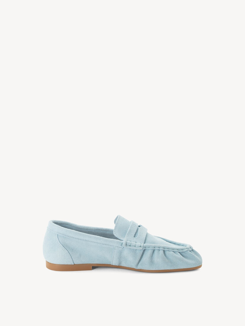 Leren Mocassin - blauw
