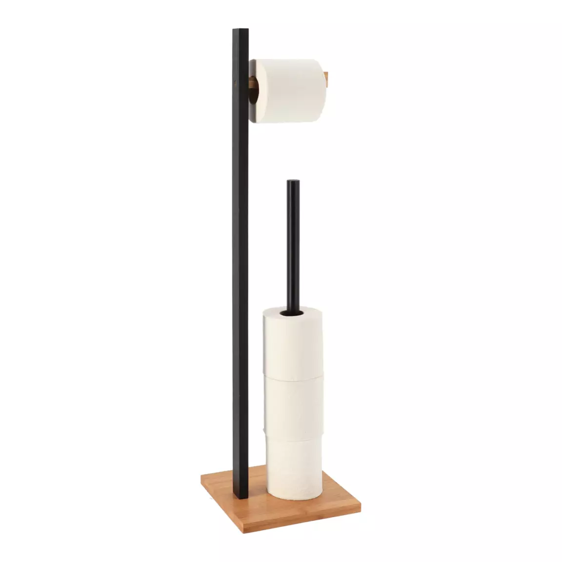 Réserve papier toilette Bambou Noir