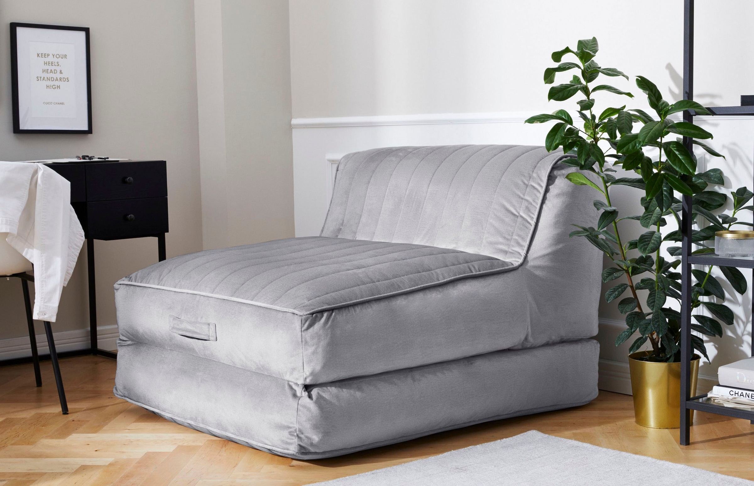Leonique Relaxsessel »Polly« Loungesessel mit Schlaffunktion, perfekt als Gästebett, Daybed