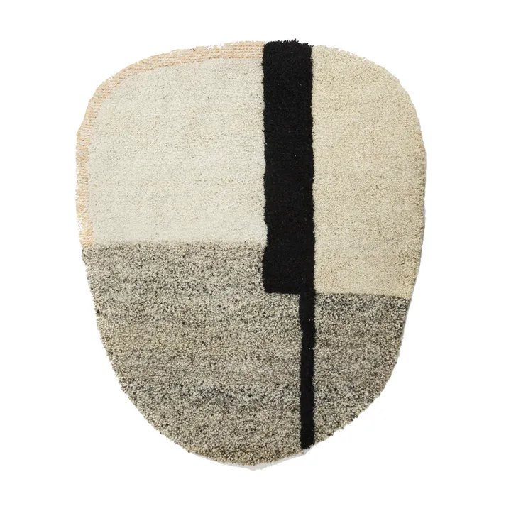 Ames Tapis rond Nudo | Rose
