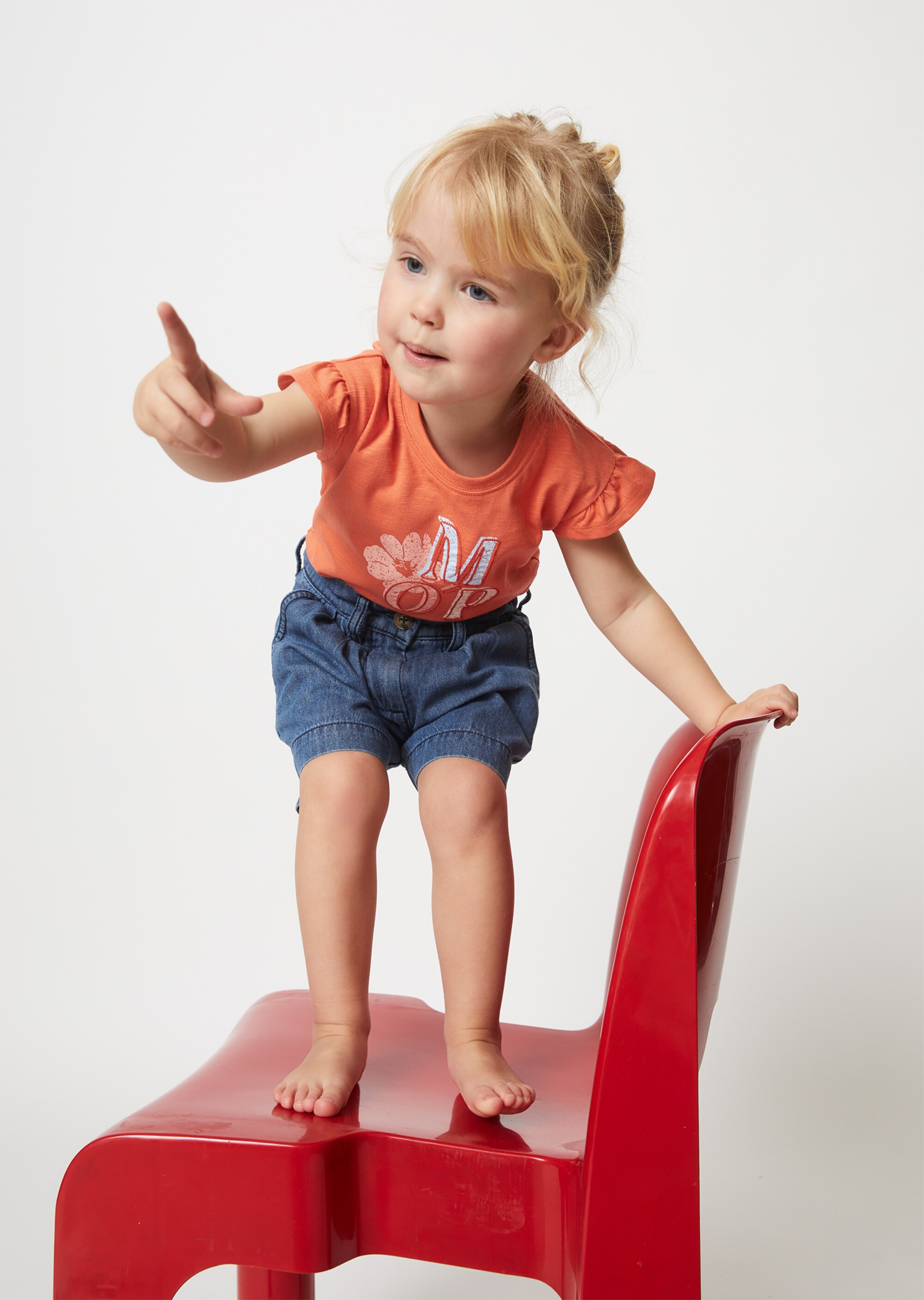 KIDS-GIRLS T-Shirt aus reiner Bio-Baumwolle