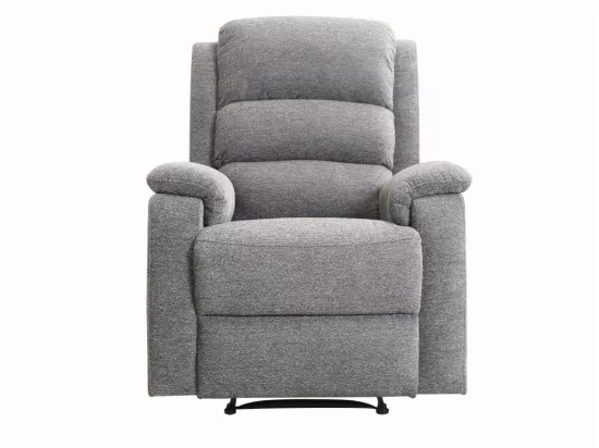 Fauteuil relax électrique en tissu anthracite NEVERS