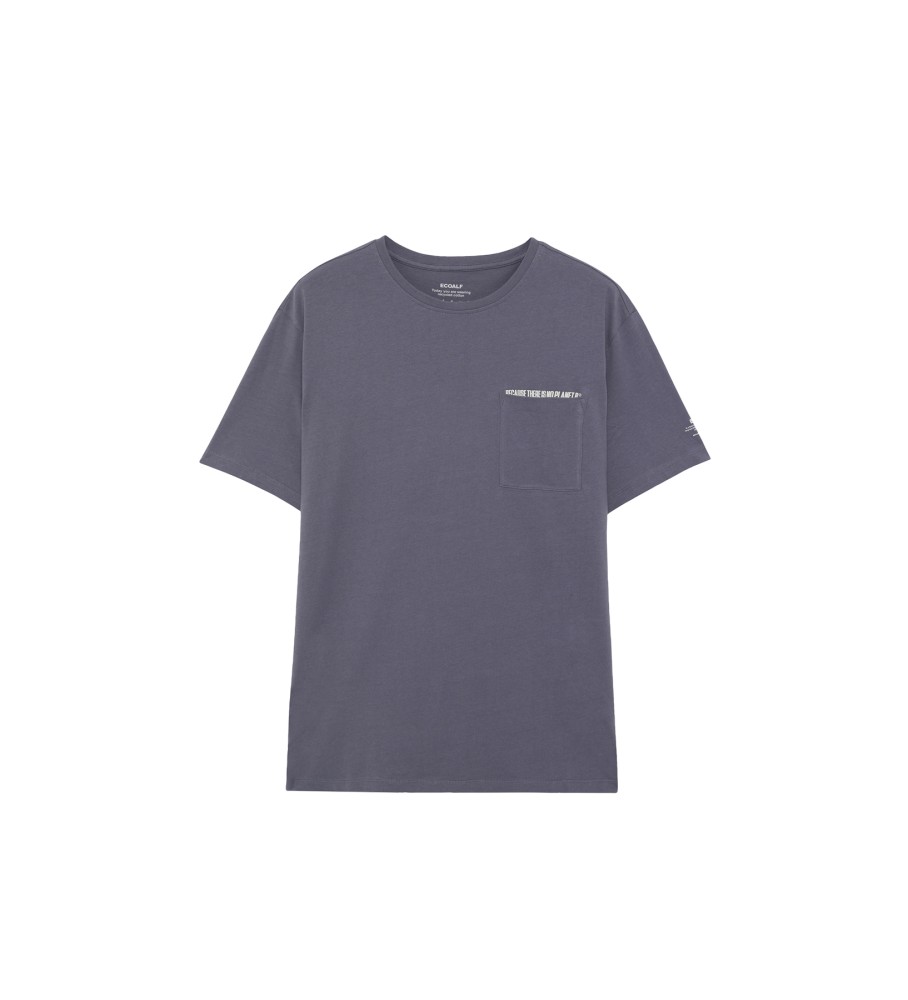 Camiseta azul ECOALF Deraalf