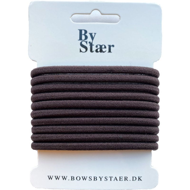 By Stær Hairtie - 10 Pieces - Dark Brown