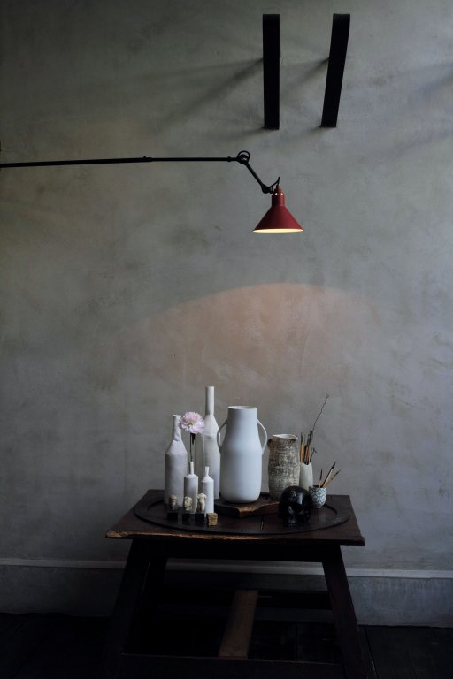 DCW éditions Lampe Gras N213 wandlamp koper