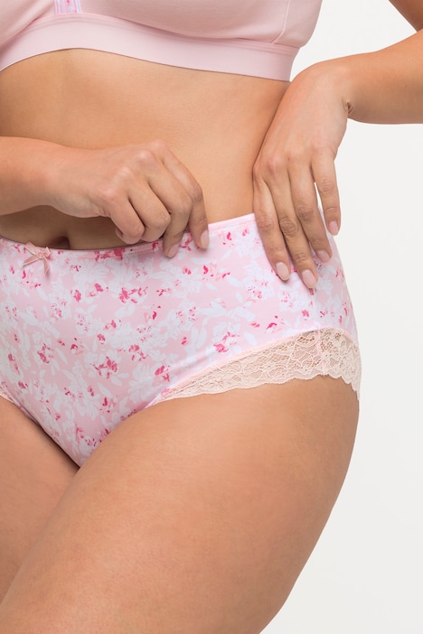 Midislip, Blüten, Spitzenkanten