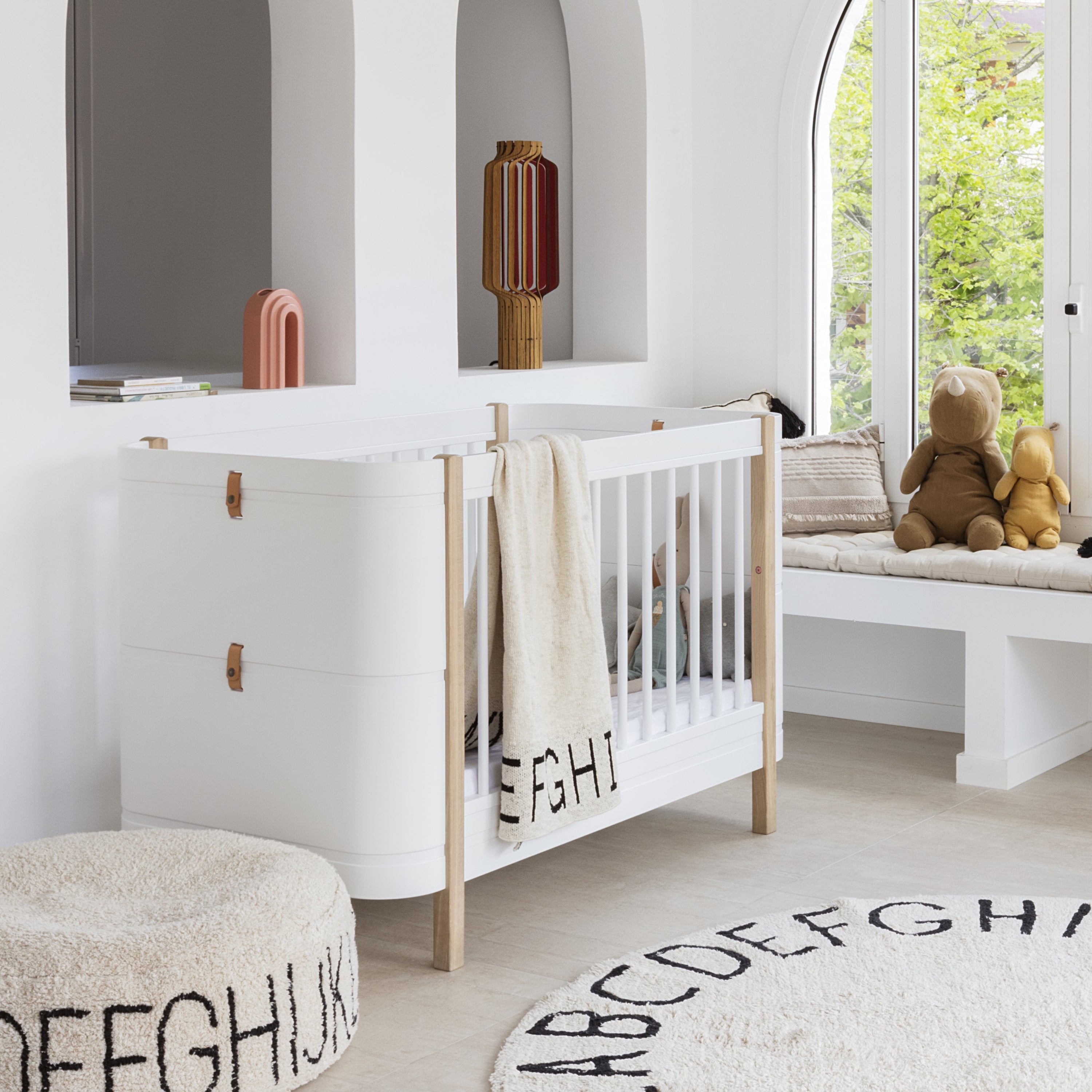 Lorena Canals ABC Vloerkleed Ã 150 cm - Naturel
