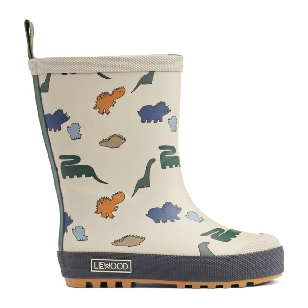 Liewood gevoerde regenlaarzen beige