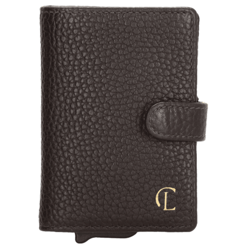 Charm London Union Square Creditcard Etui Donkerbruin