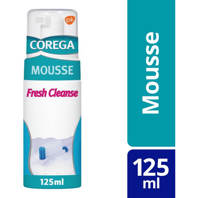 Corega Fresh Cleanse Mousse Kunstgebitreiniger 125 ML