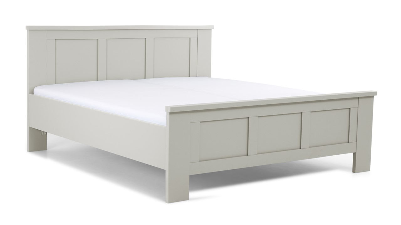Bed Chateau kiezelgrijs