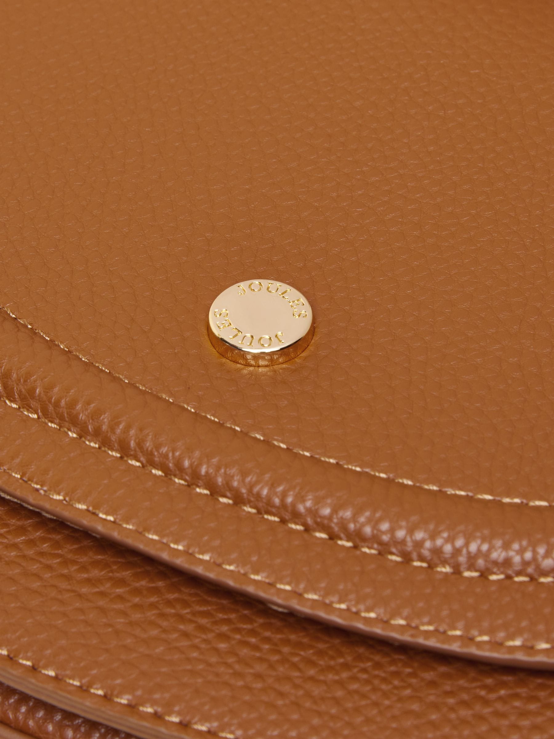 Lichtbruin - Joules Paloma crossbody met halve maan