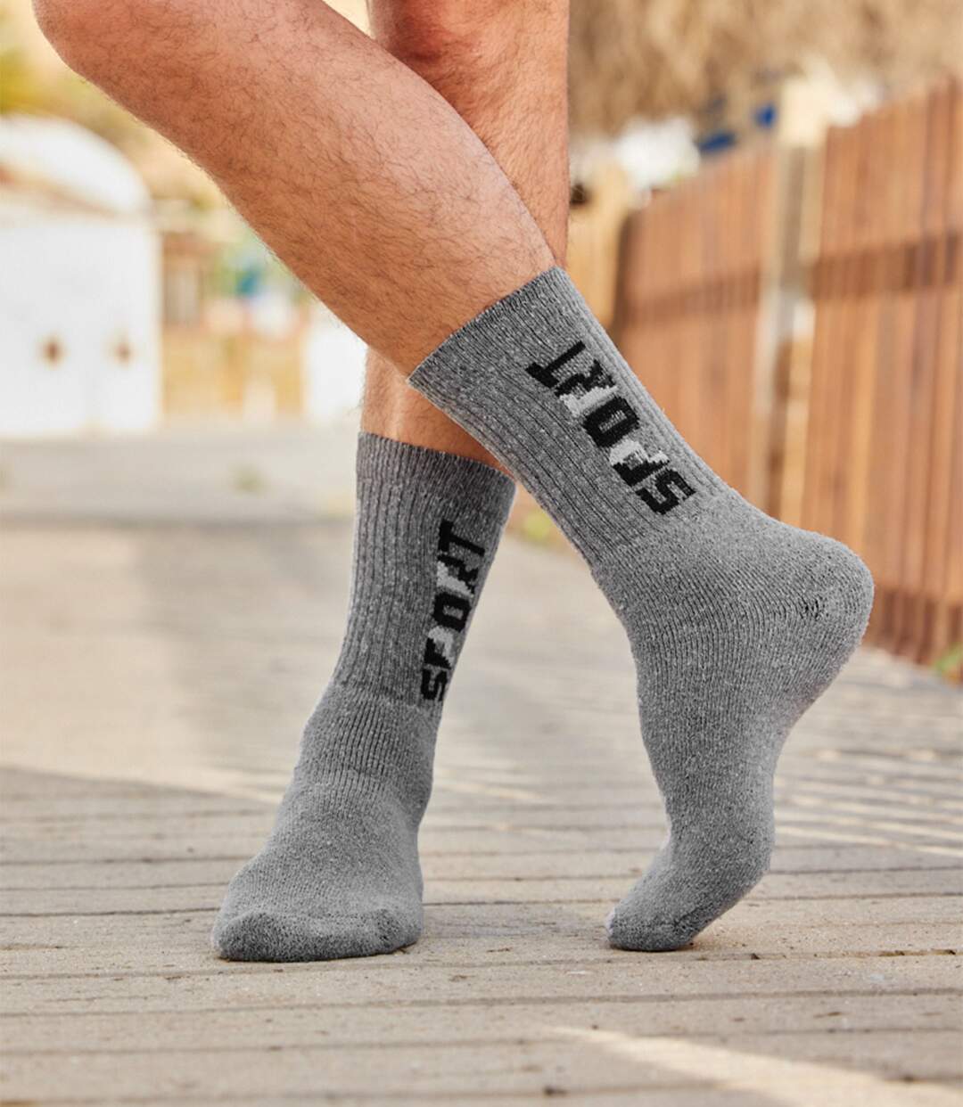 Lot de 4 Paires de Chaussettes Sport