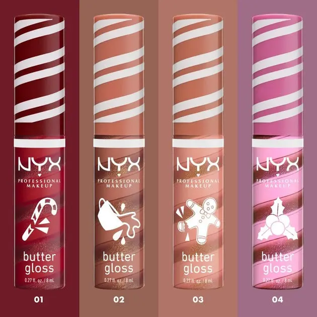Holiday Collection Butter Gloss 01 Peppermint Swirl