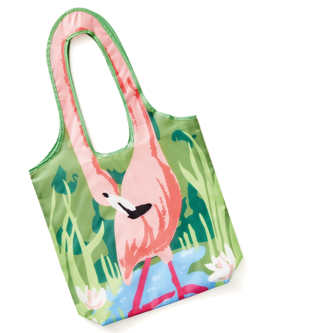 Sac de courses Flamant rose