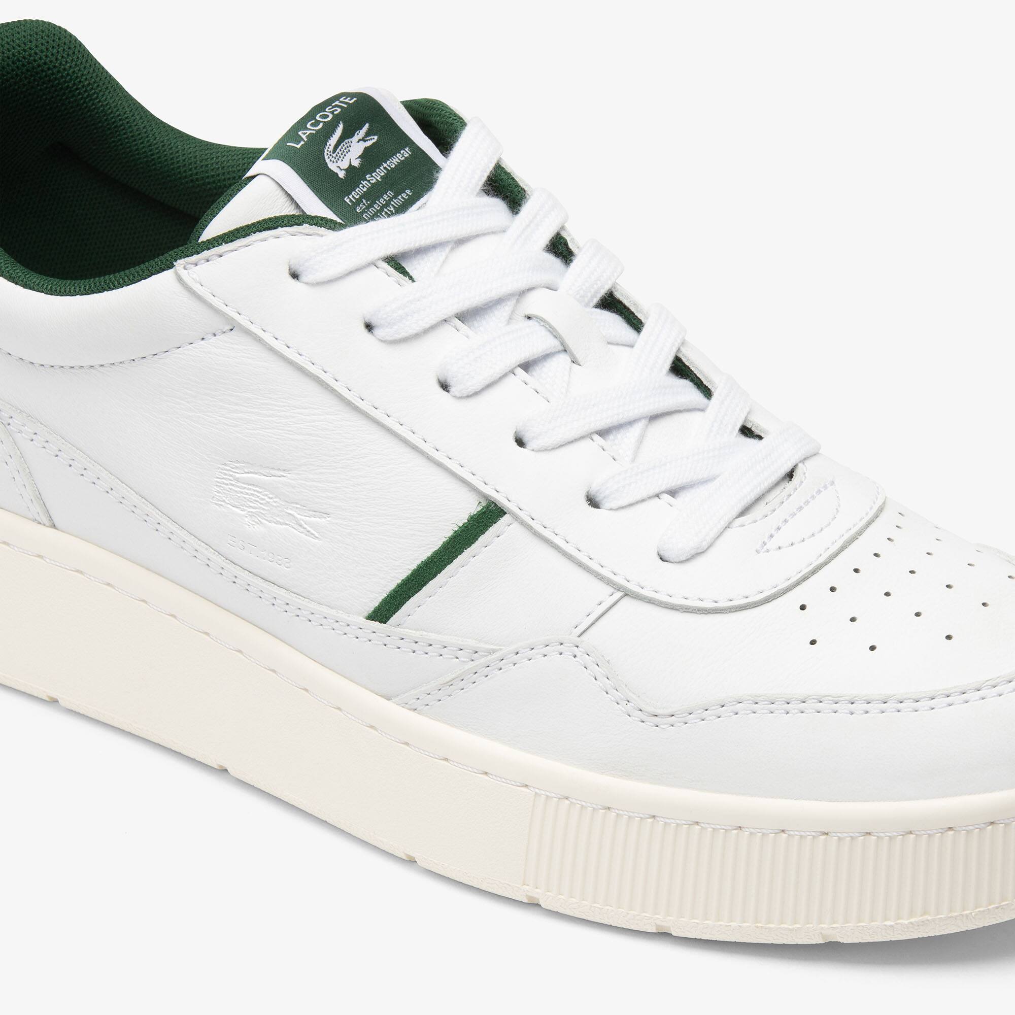 Damen-Sneakers Aceclip aus Premium-Leder Sneakers - Weiss - Lacoste - Damen