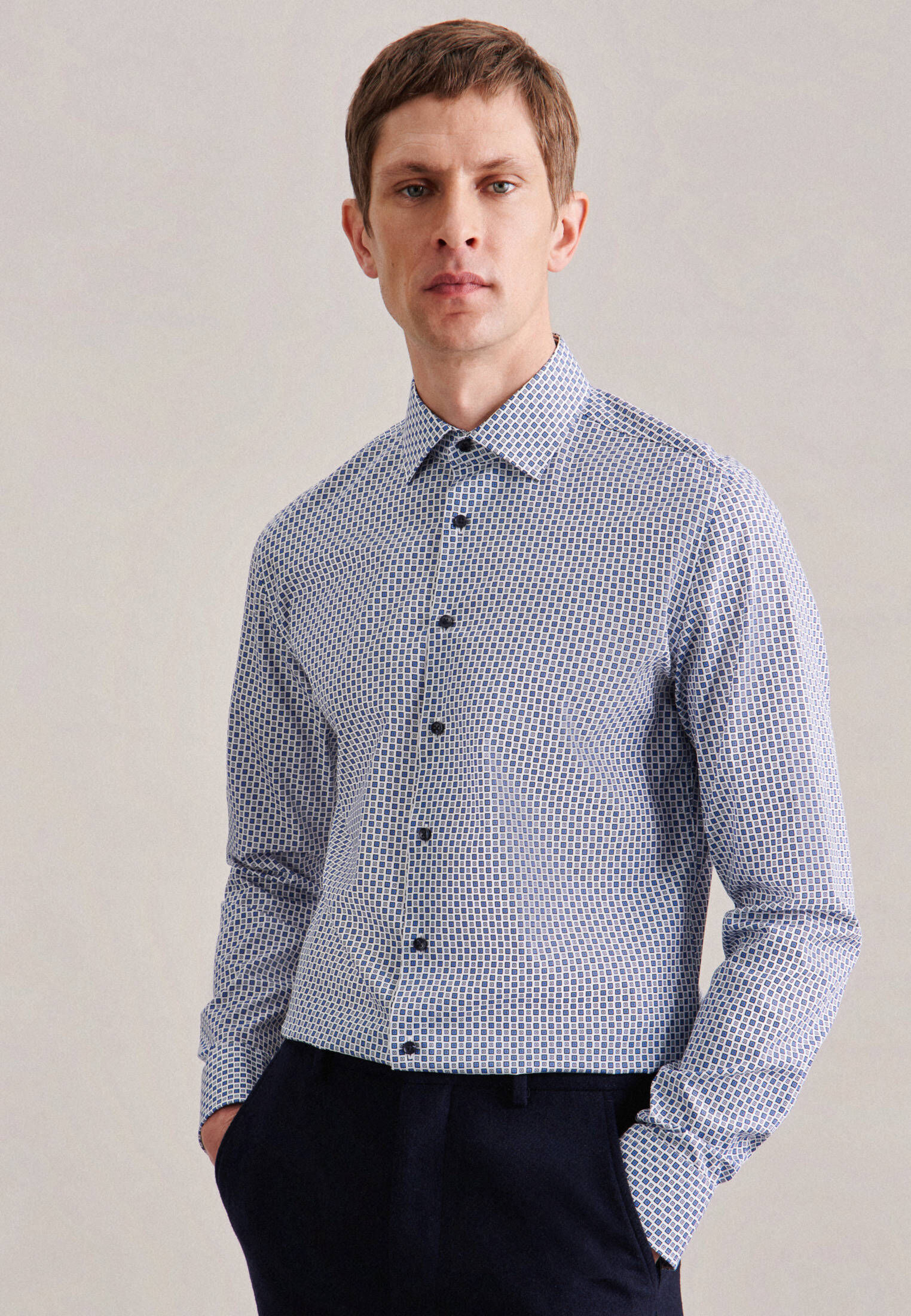 Seidensticker| Herren Business Hemd Slim