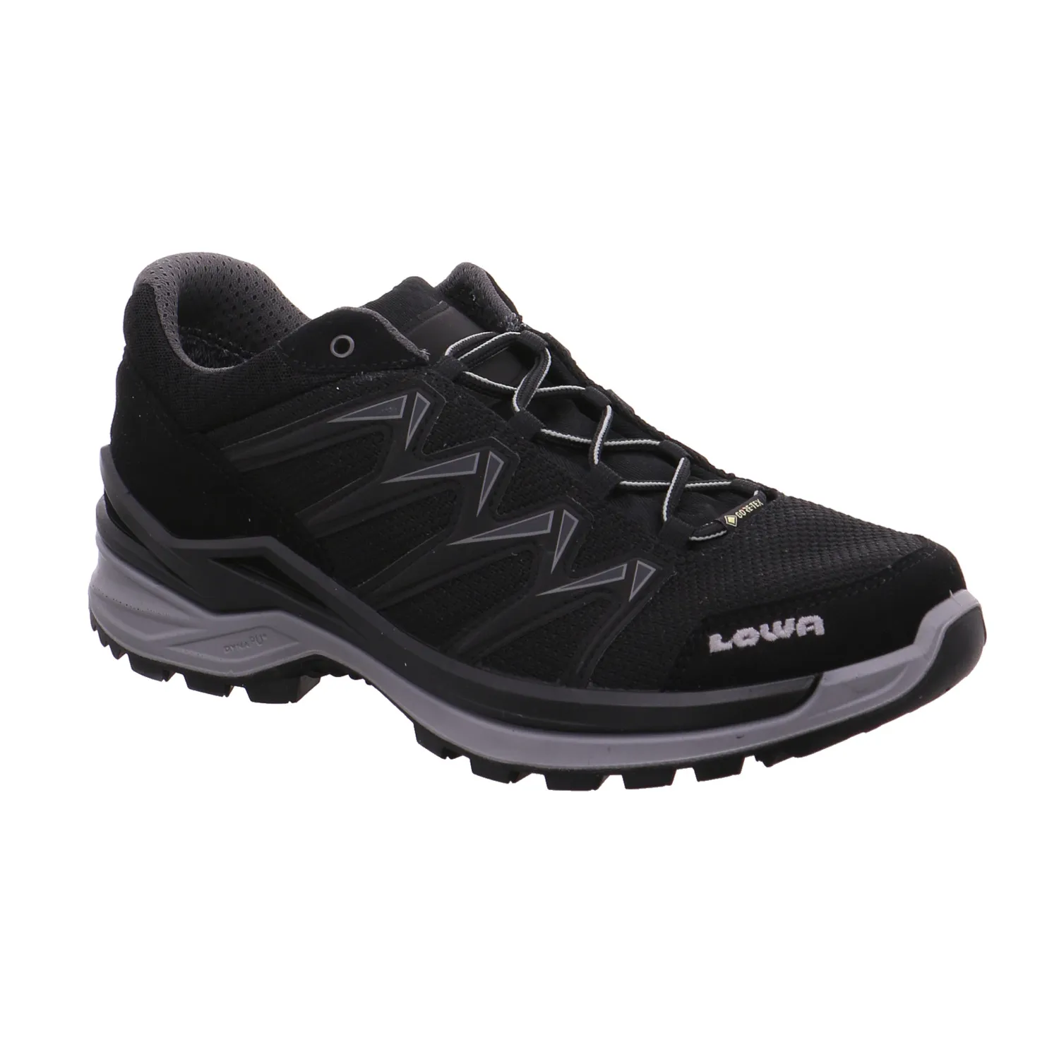 LOWA Walking + Outdoor Schwarz Textil  Gore-Tex