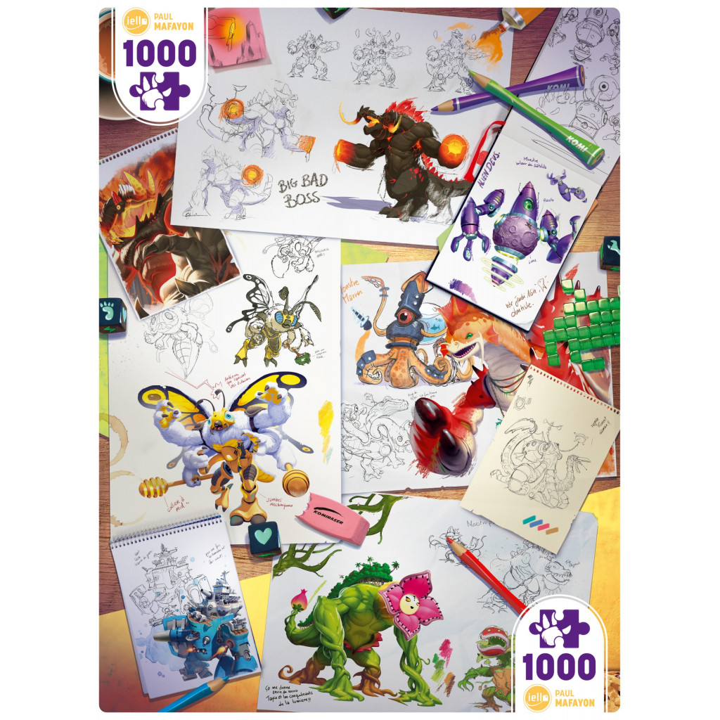 Puzzle Universe - Making of Monsters - 1000 Pièces