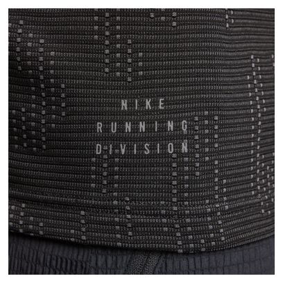 Haut thermique 1/2 Zip Nike Pinnacle Running Division Noir Homme