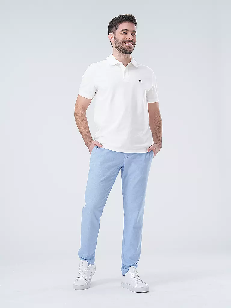 CP COMPANY Poloshirt weiss
