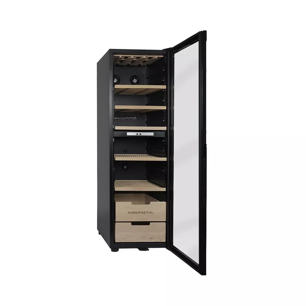 Kibernetik FSP WKH448D Weinklimaschrank 150 - 200 Flaschen 2 Zonen