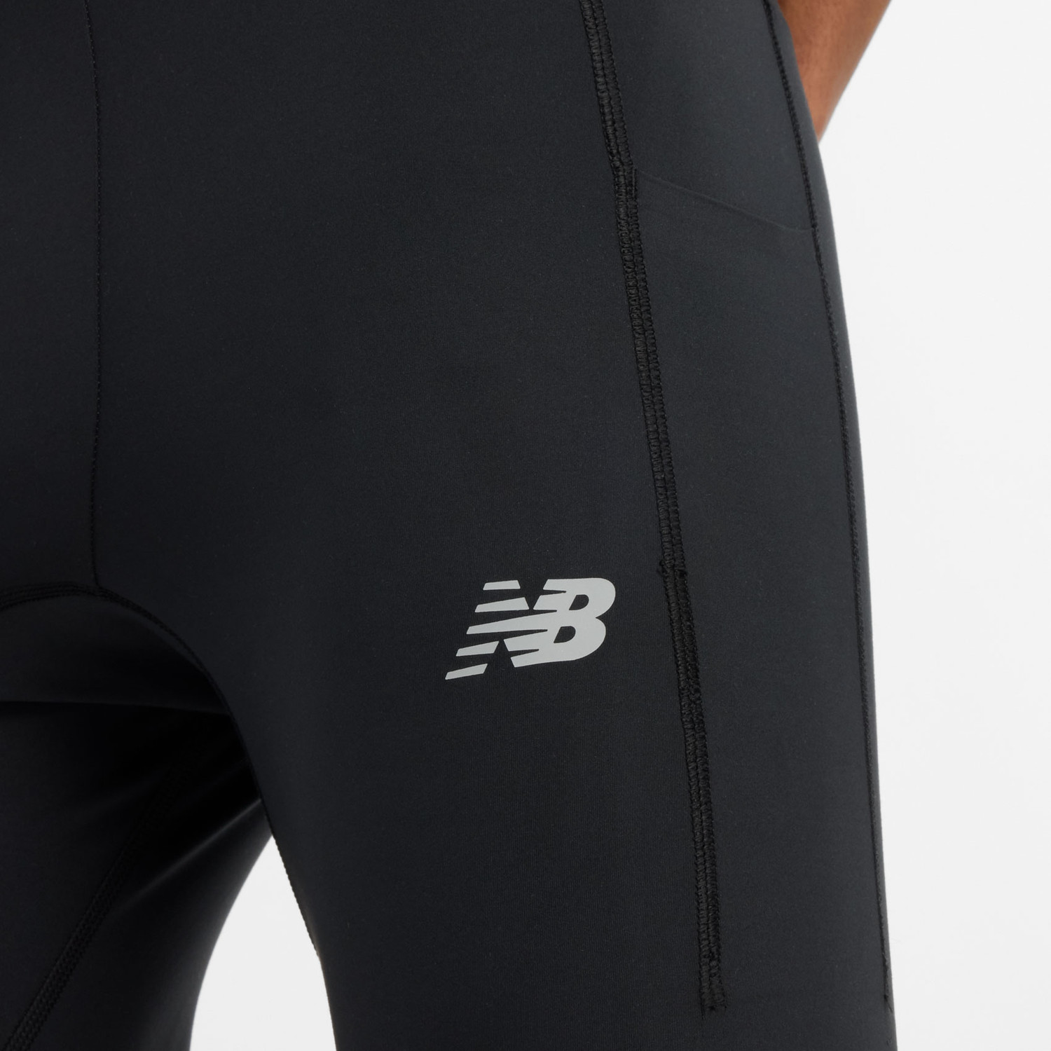 New Balance Sleek Pocket Legging Heren