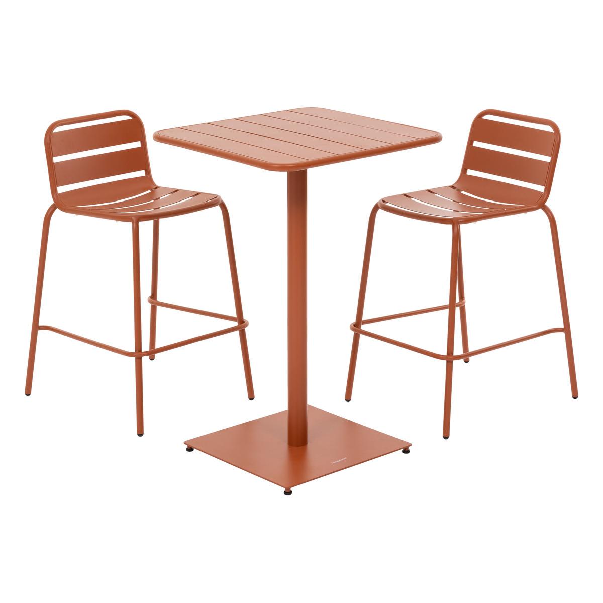 TABLE HAUTE PHUKET CARREE AMBRE 2 PLACES