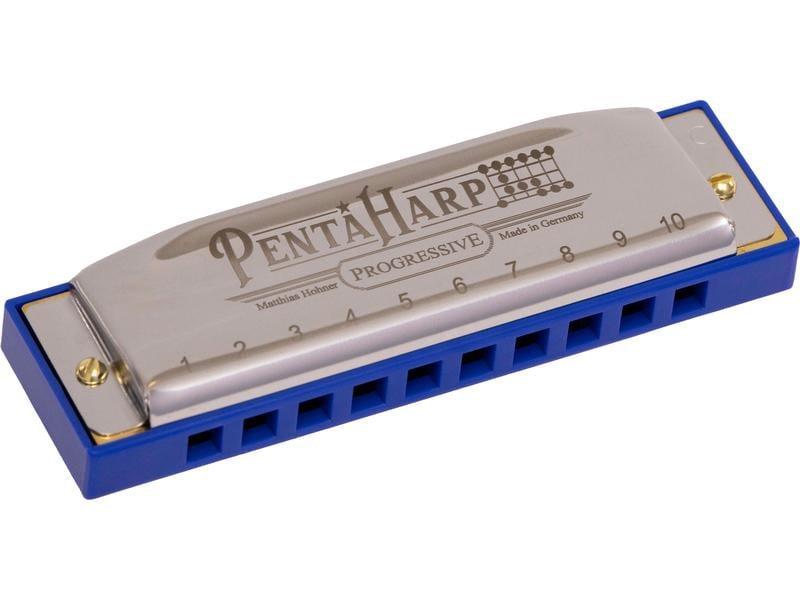 Hohner Mundharmonika Penta Harp – LF-Moll Ideale Einsteiger-Mundharmonika mit popigem Ton