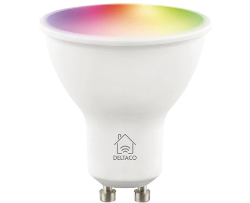 Deltaco GU10 RGB Lamp 3-pk