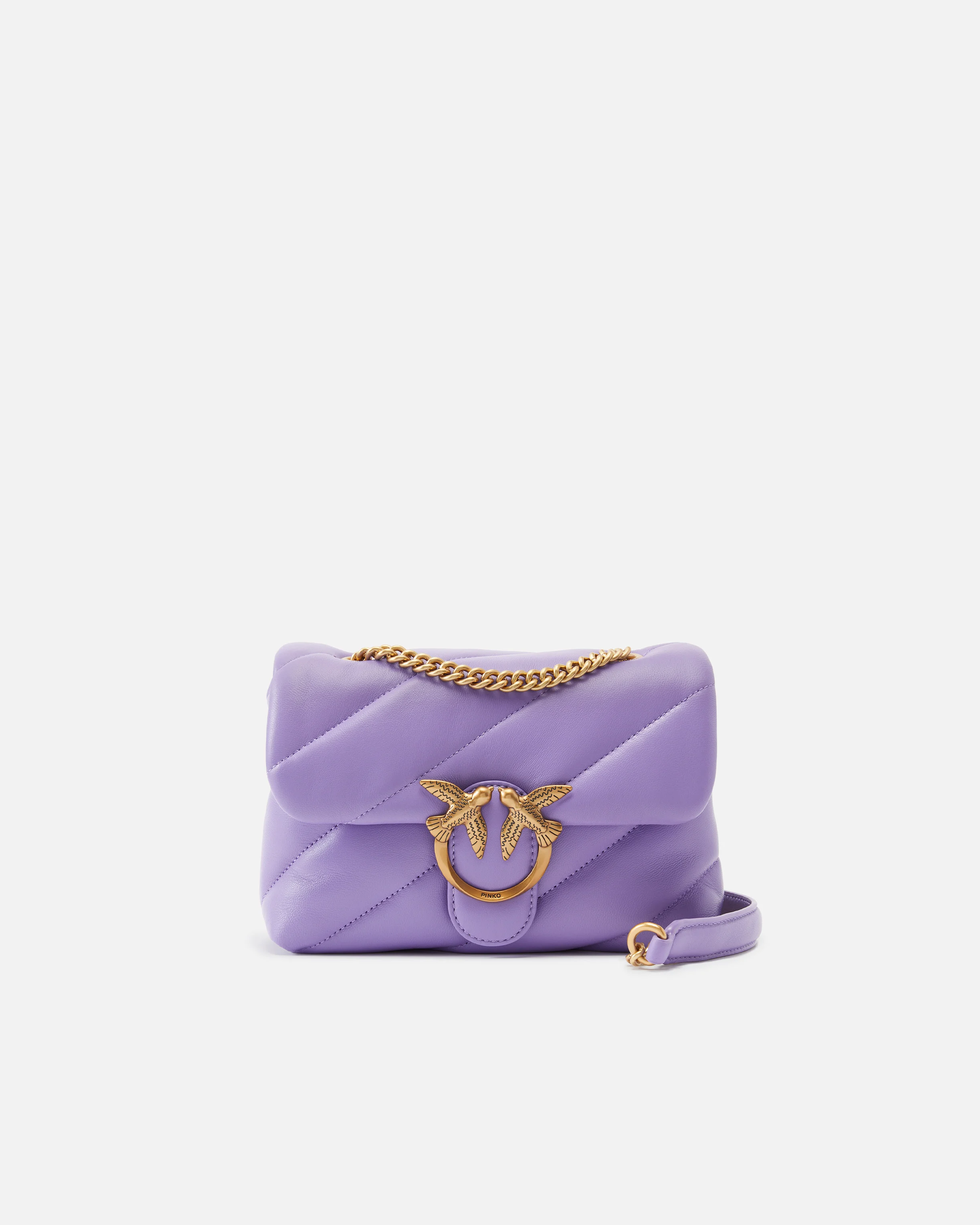 Mini love bag puff maxi quilt | Violet