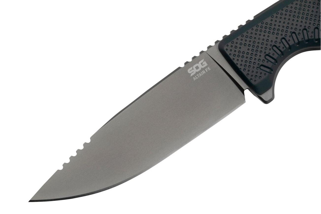 SOG Altair FX Squid Ink Black 17-79-01-57 vaststaand mes